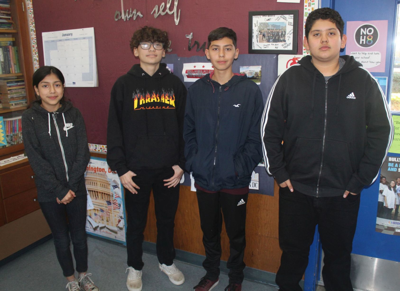 RLS eighth-graders
